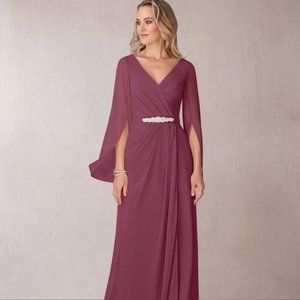Formal Azazie Dress Size 4-6 - Plum color